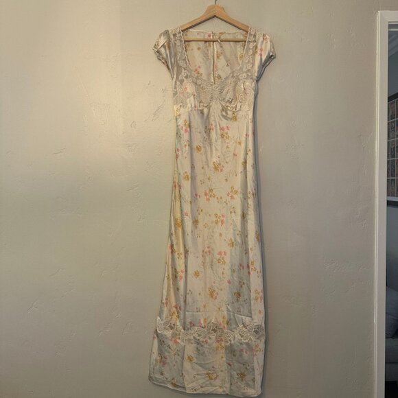 Free People Butterfly Babe Midi Dress Sz Small - Picture 5 of 9